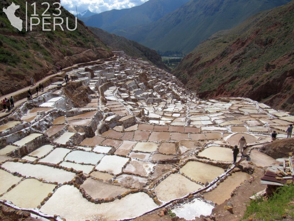 Salt mines of Maras, Sacred Valley of the Incas, Cusco