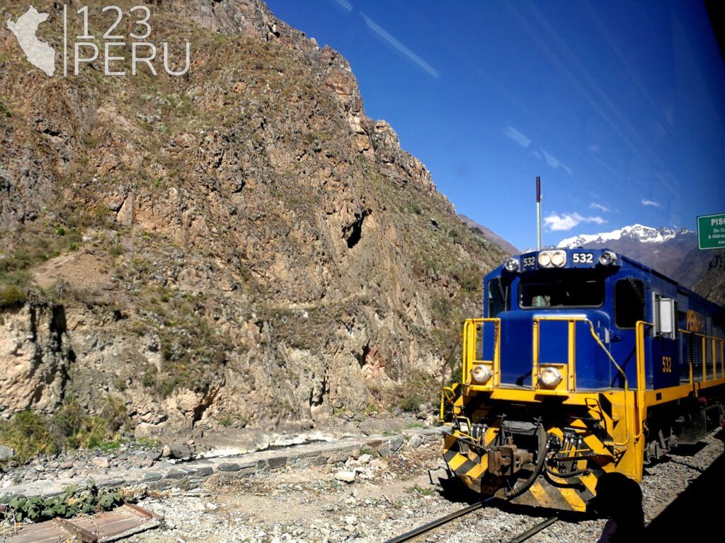 Local train to Machu Picchu, Cusco - Peru